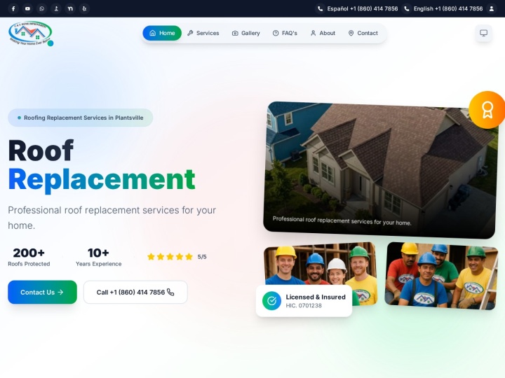 Página web de gshomeimprovementct.com