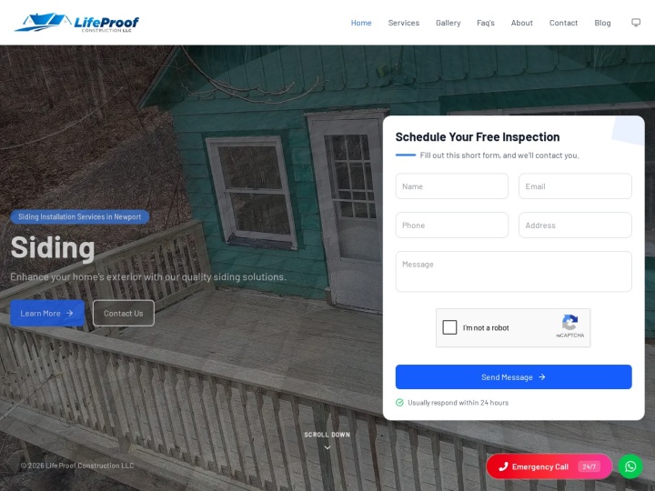 lifeproofconstructionllc.com website